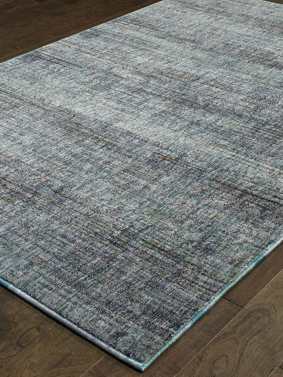 Atlas 5'3" x 7'3" Blue Rug