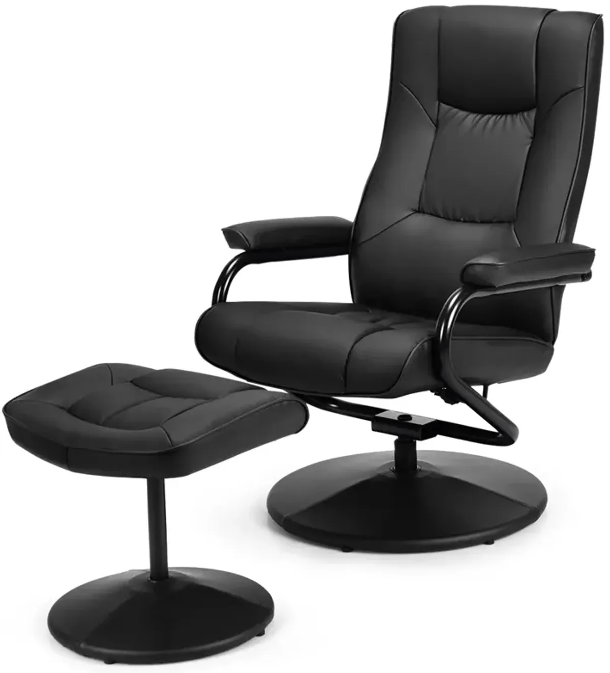 360° Swivel Recliner Chair with Ottoman