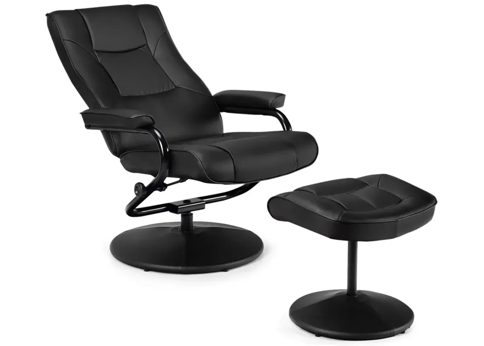 360° Swivel Recliner Chair with Ottoman