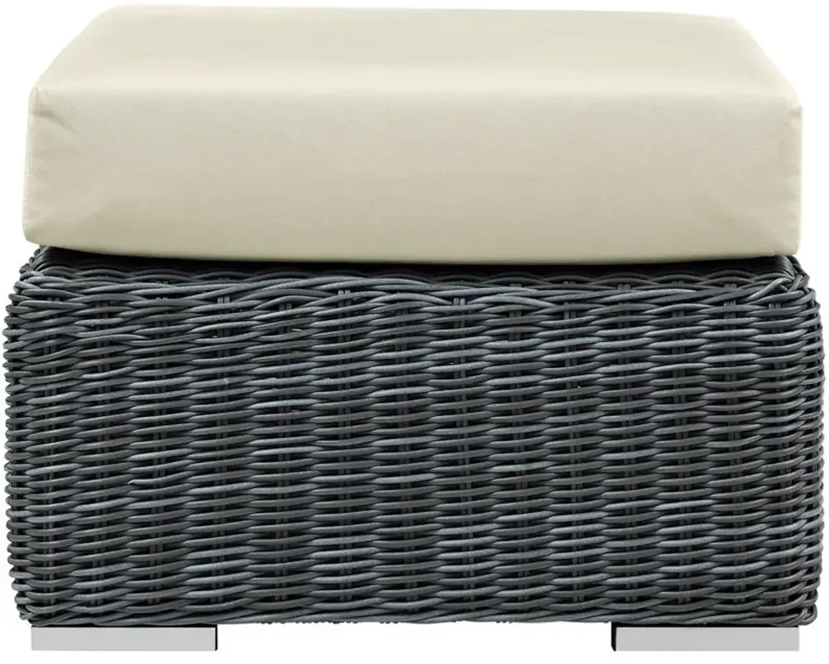 Modway Summon Outdoor Patio Sunbrella Ottoman