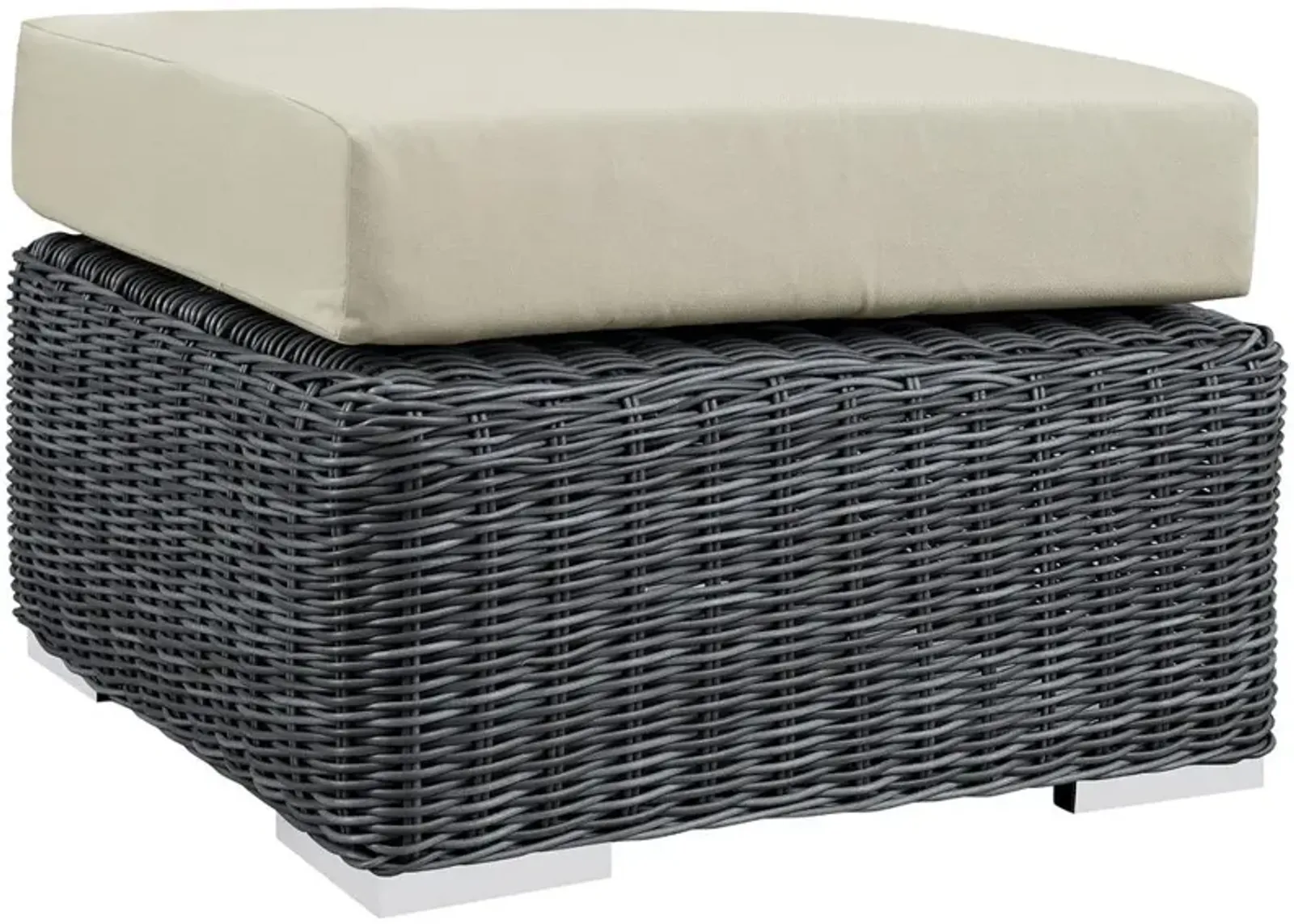 Modway Summon Outdoor Patio Sunbrella Ottoman