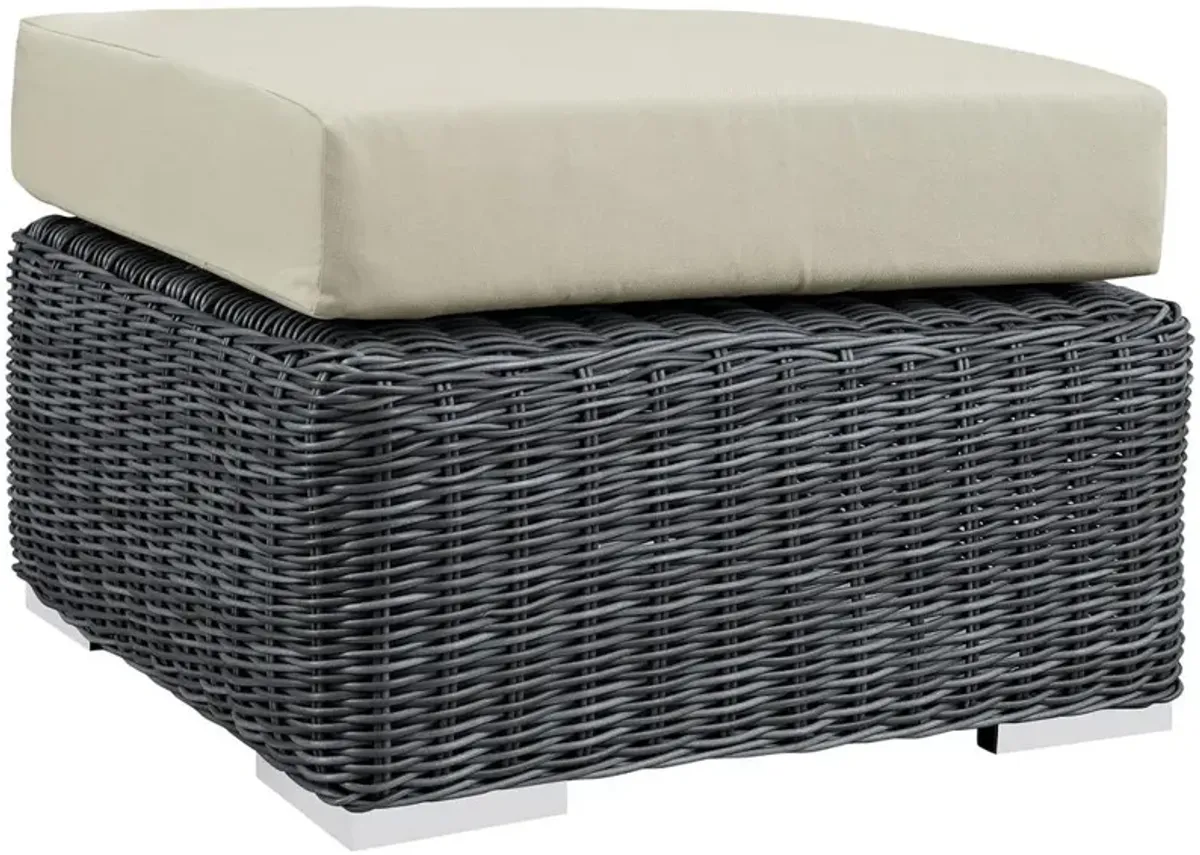 Modway Summon Outdoor Patio Sunbrella Ottoman