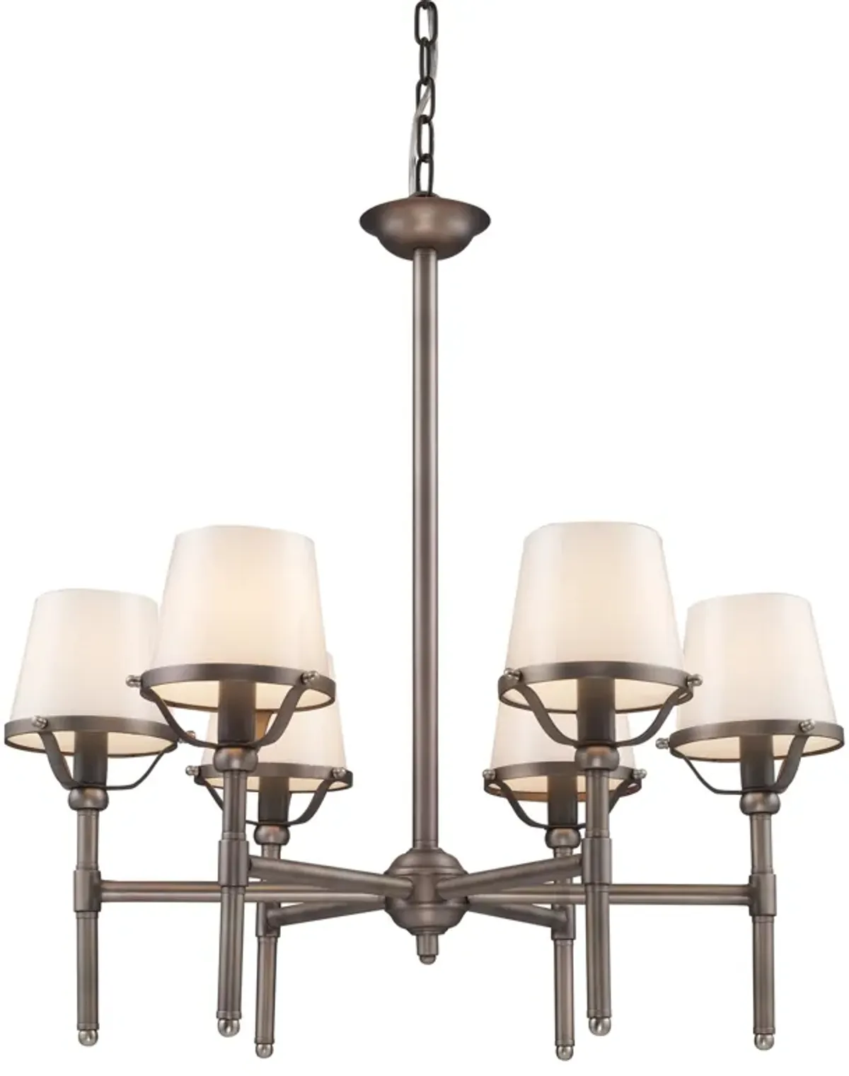 Sutton Place 25" 6-Lt Chandelier