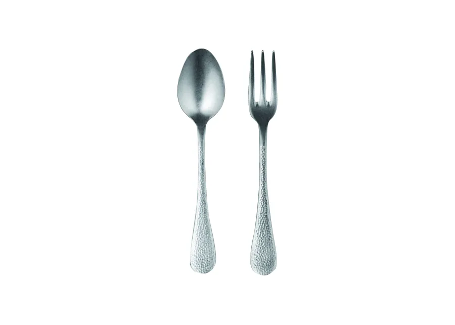 Epoque 2 Piece Serving Set in Pewter