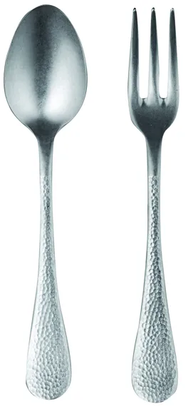 Epoque 2 Piece Serving Set in Pewter