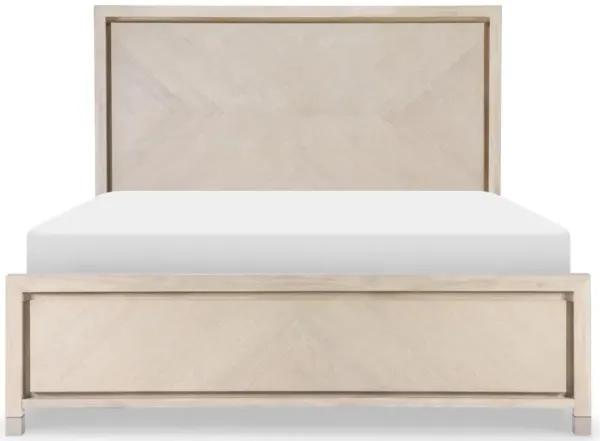 Bliss King Lighted Panel Bed