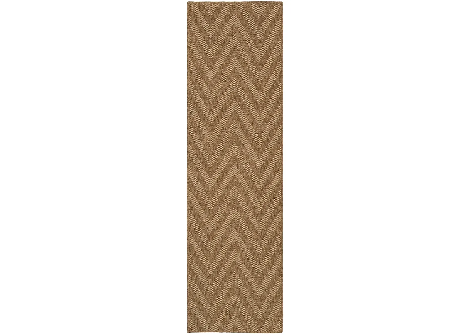 Karavia 2'3" x 7'6" Tan Rug