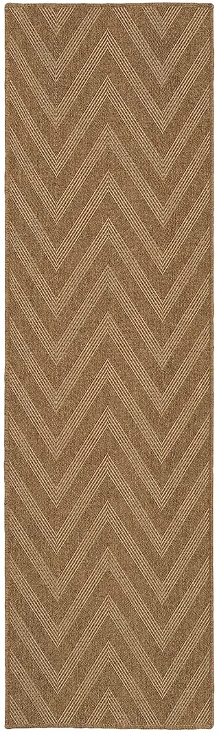 Karavia 2'3" x 7'6" Tan Rug