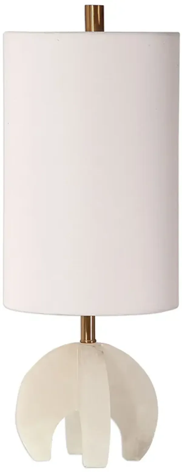 Uttermost Alanea White Buffet Lamp