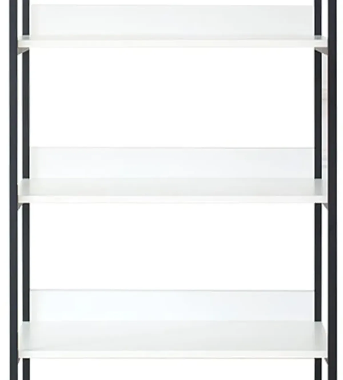 Cox Tall Modular Closet System, 5 Storage Shelves and Black Metal Frame