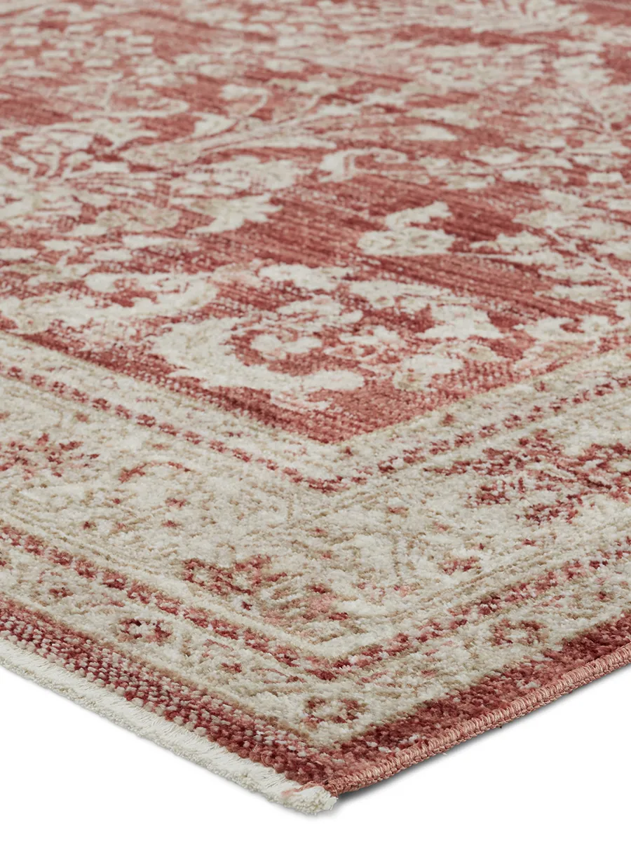 Leila Katarina Red 4' x 5'2" Rug