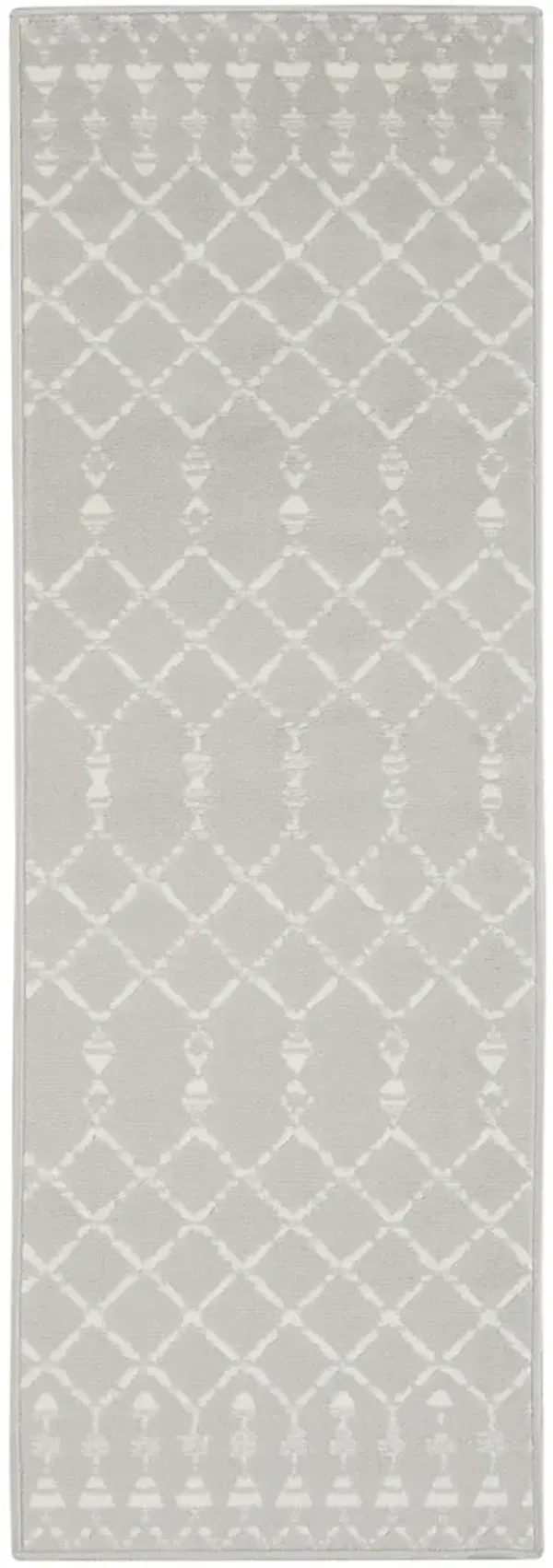 Whimsicle WHS02 Gray 2' x 6' Rug