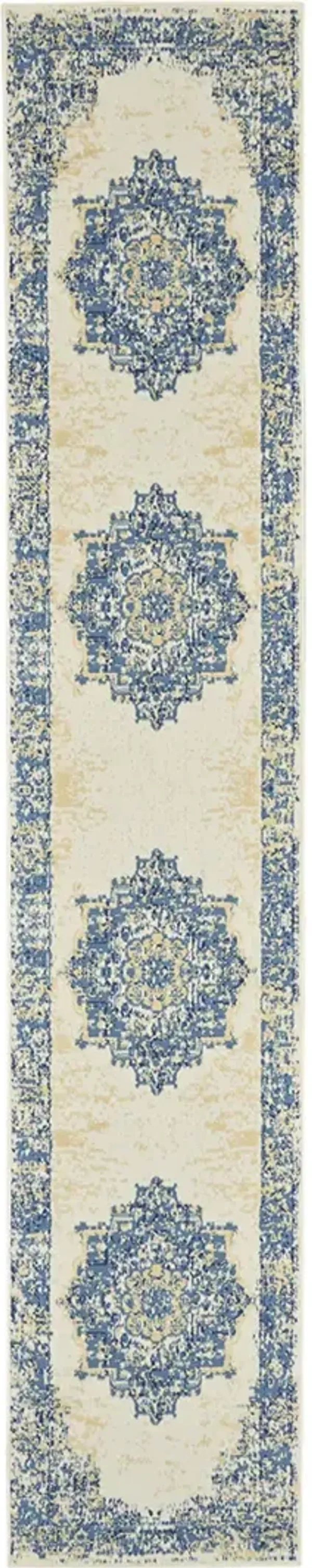 Grafix GRF14 White 2' x 4' Rug