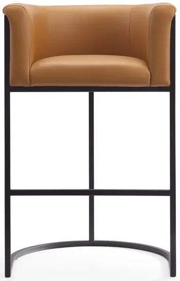 Cosmopolitan Brown Bar Stool