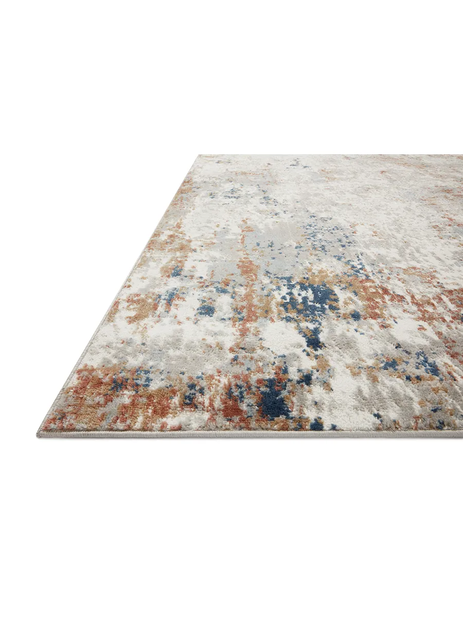 Bianca BIA03 Ivory/Multi 5'3" x 7'6" Rug