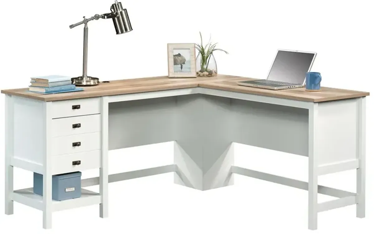 Sauder Cottage Road L Desk Sw