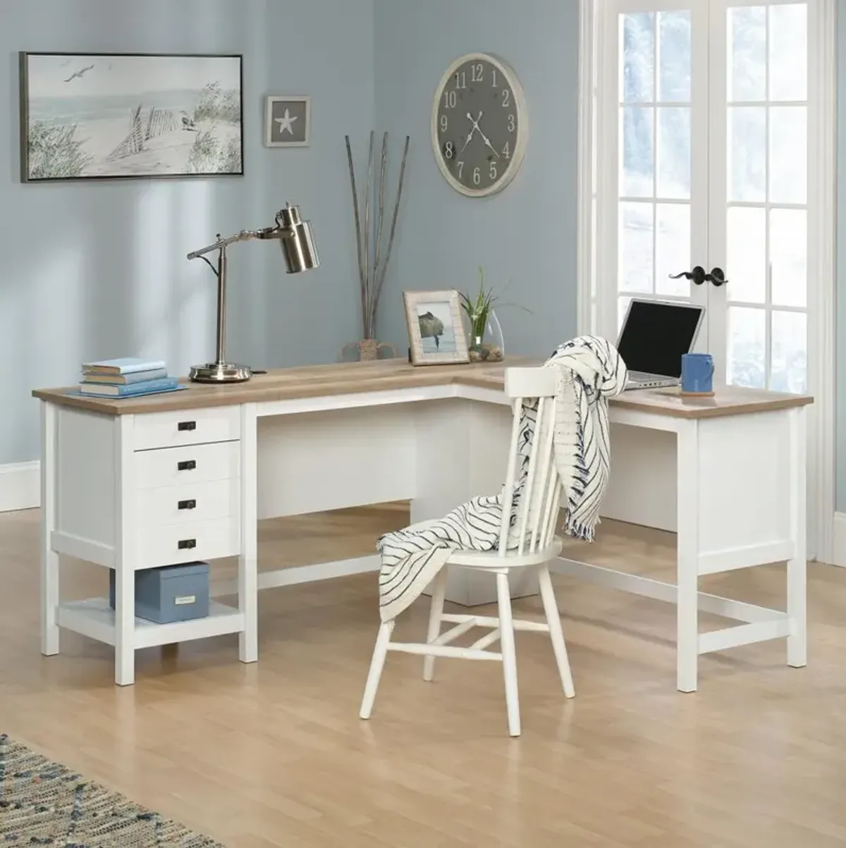 Sauder Cottage Road L Desk Sw