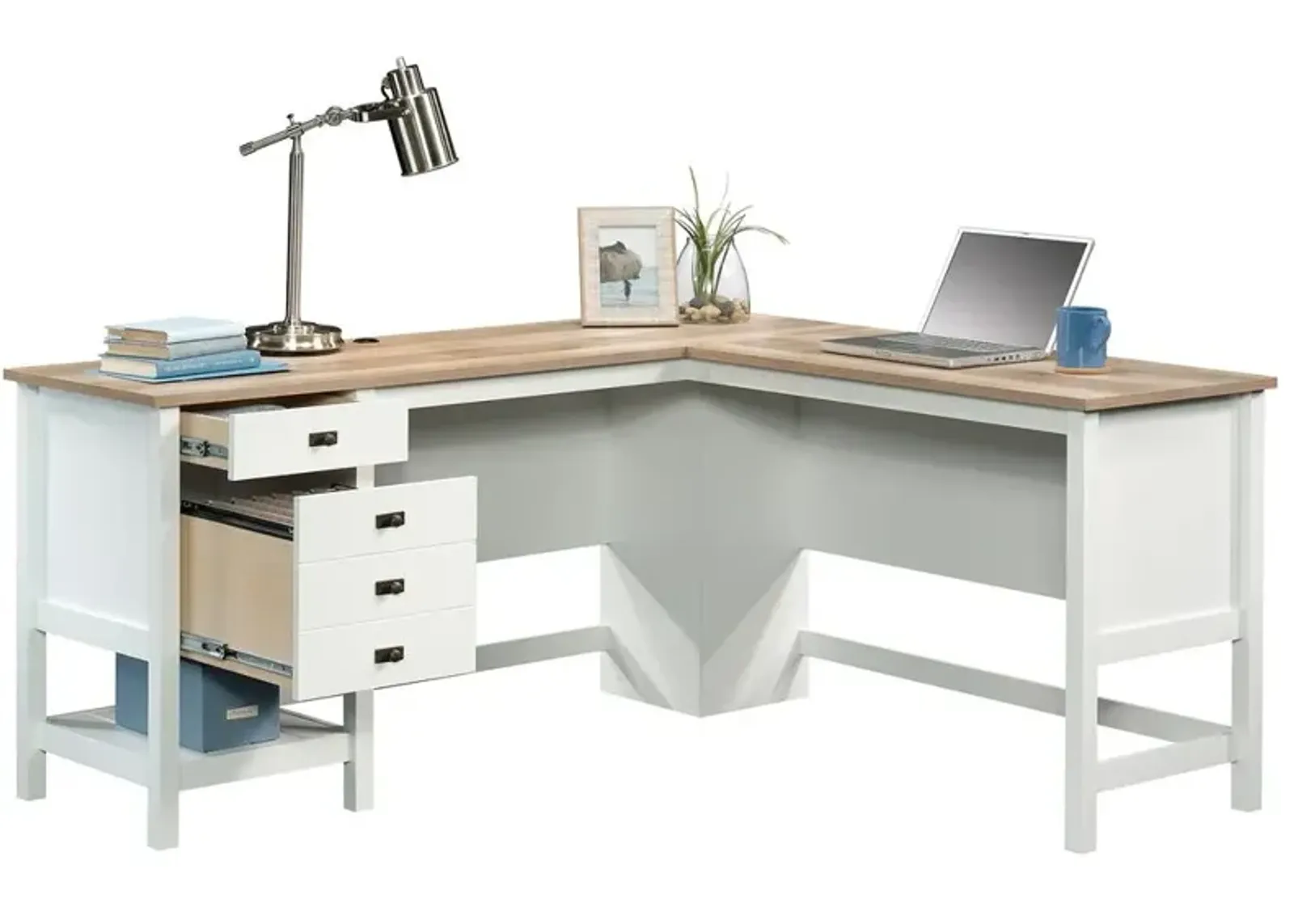 Sauder Cottage Road L Desk Sw