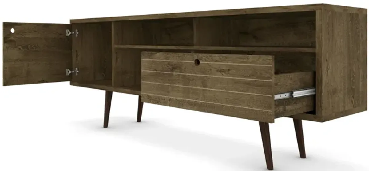 Liberty Extra Large TV Stand in Brown