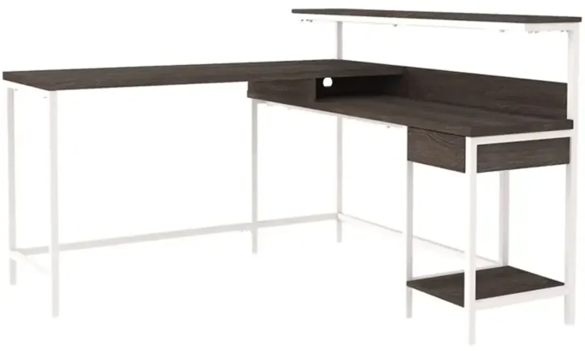 Dorrinson L-Desk with Storage