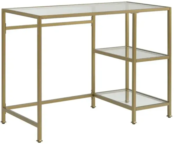 Crosley Furniture Aimee Desk Soft Gold