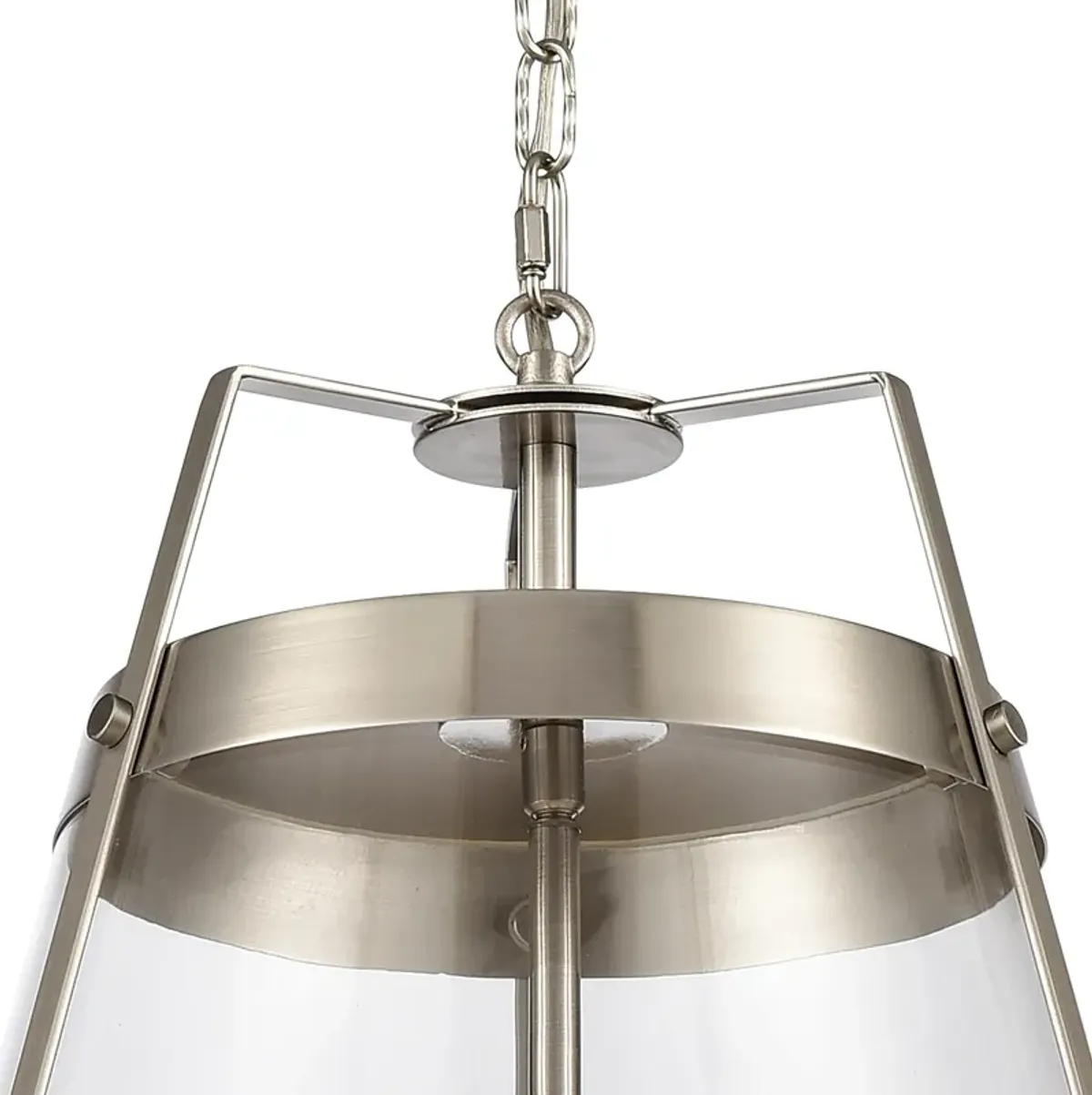 Judy 16'' Wide Silver 3-Light Pendant