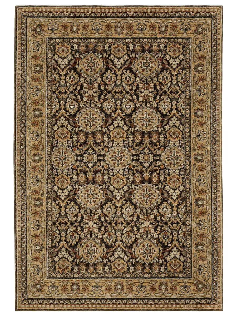 Andorra 8'6" x 11'7" Brown Rug