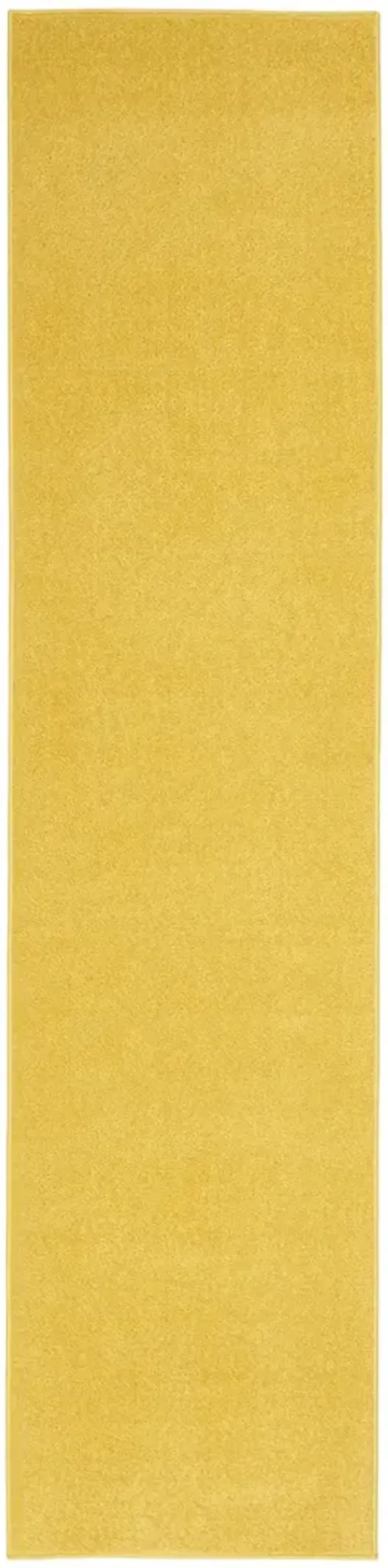 Nourison Essentials NRE01 Yellow 2'2" x 18' Rug
