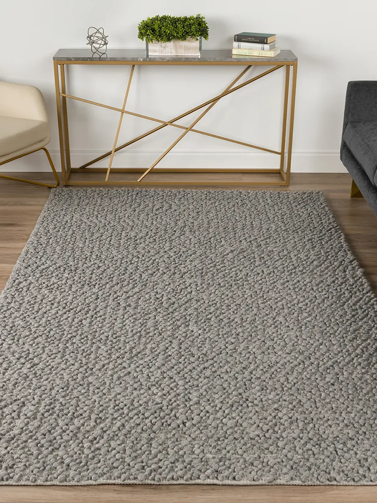 Gorbea GR1 Pewter 8' x 10' Rug