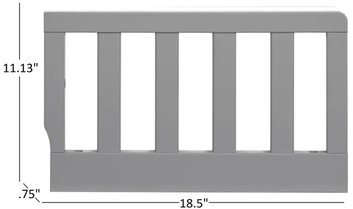 Oxford Baby Emerson Guard Rail Dove Gray