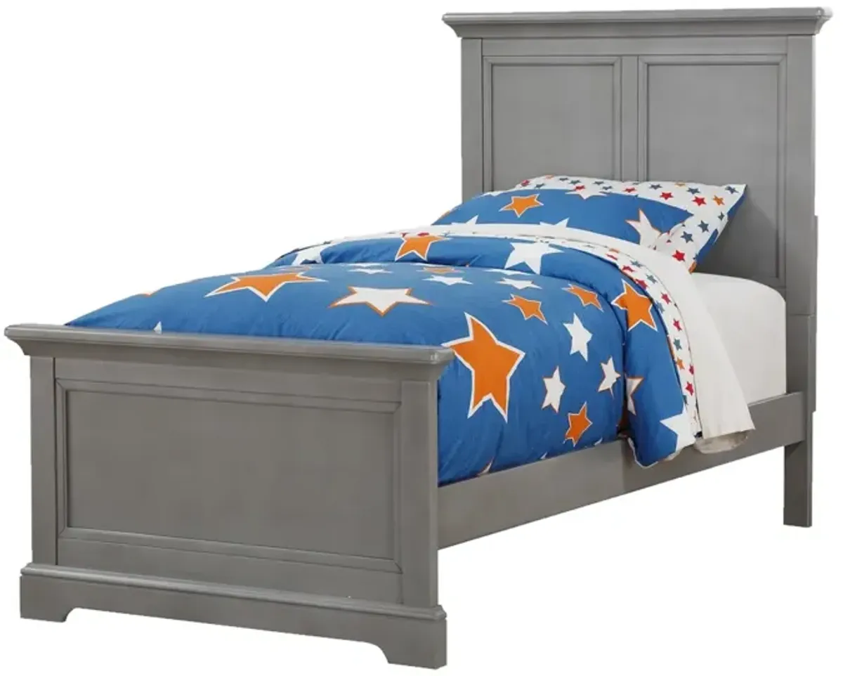 Tamarack Panel Twin Bed in Gray