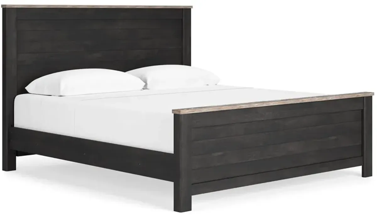 Nanforth King Panel Bed