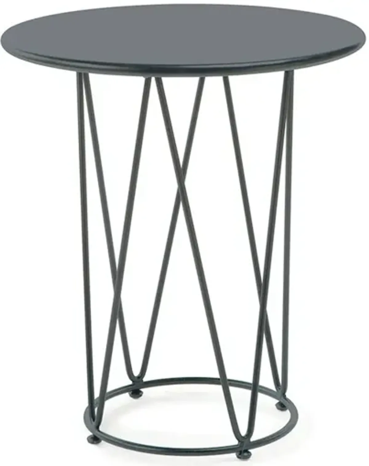 Bellini Italian Outdoor Collection Lucy Round Dining Table Grey
