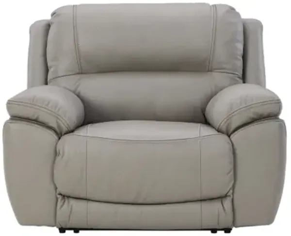 Dunleith Gray Power Recliner