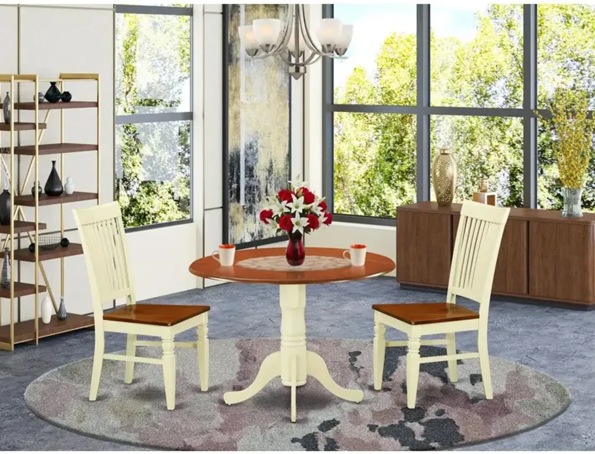 Dining Room Set Buttermilk & Cherry