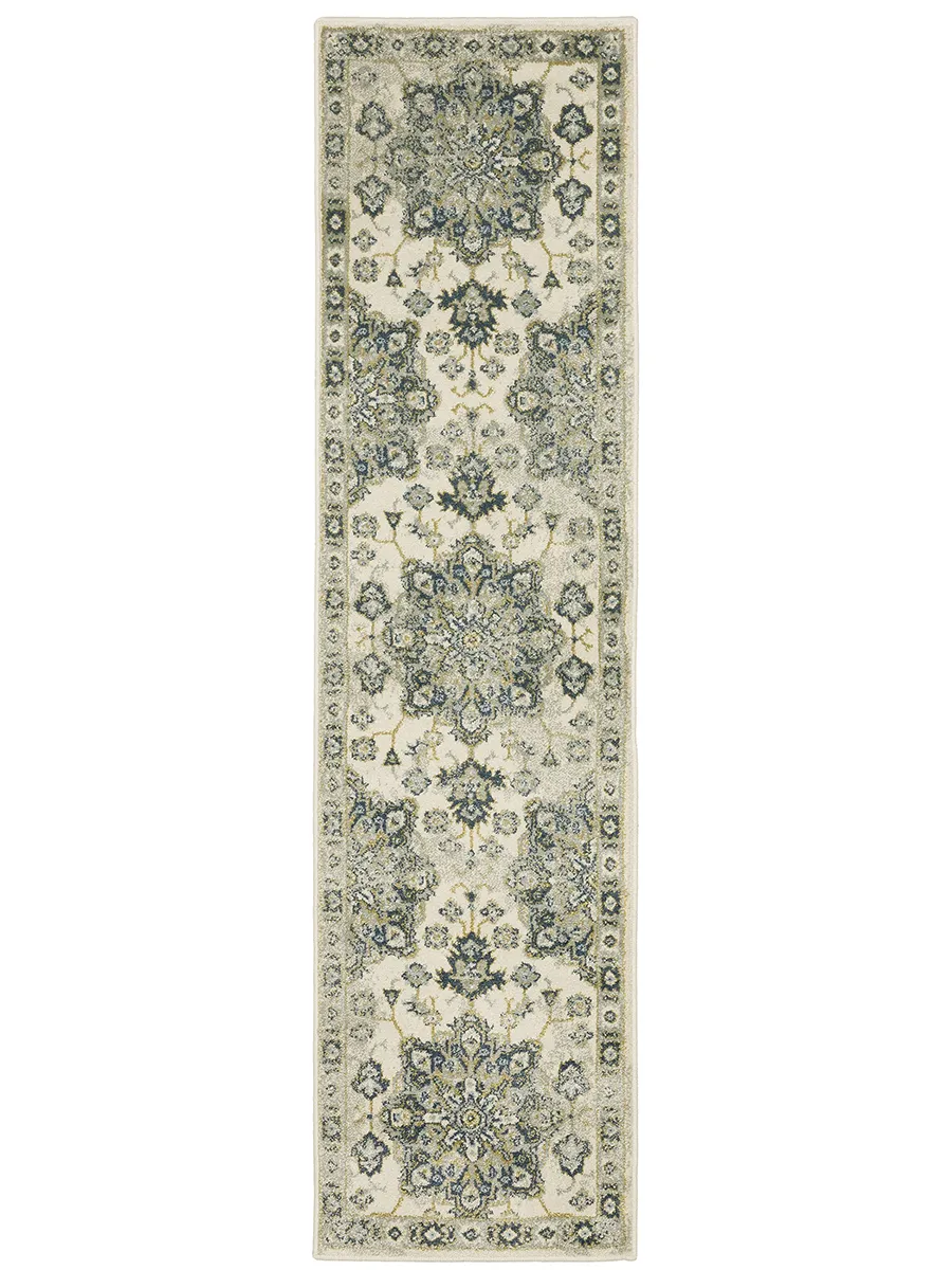 Branson 1'10" x 7'3" Ivory Rug