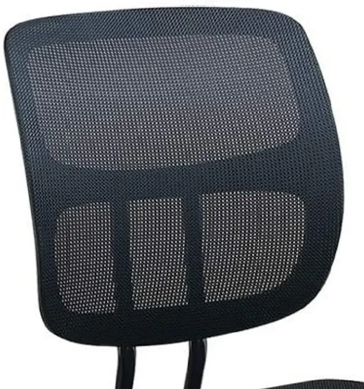 Office Chair with Curved Mesh Back and Adjustable Height