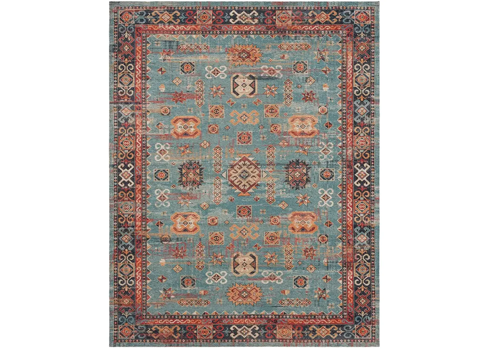 Zula Mombasa Aquamarine 8' X 10' Rug