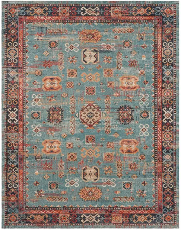 Zula Mombasa Aquamarine 8'x10' Rug