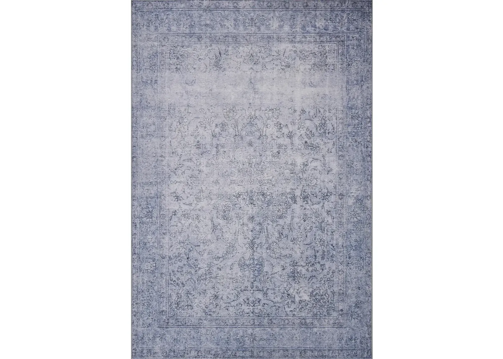 Loren LQ09 Slate 7'6" x 9'6" Rug