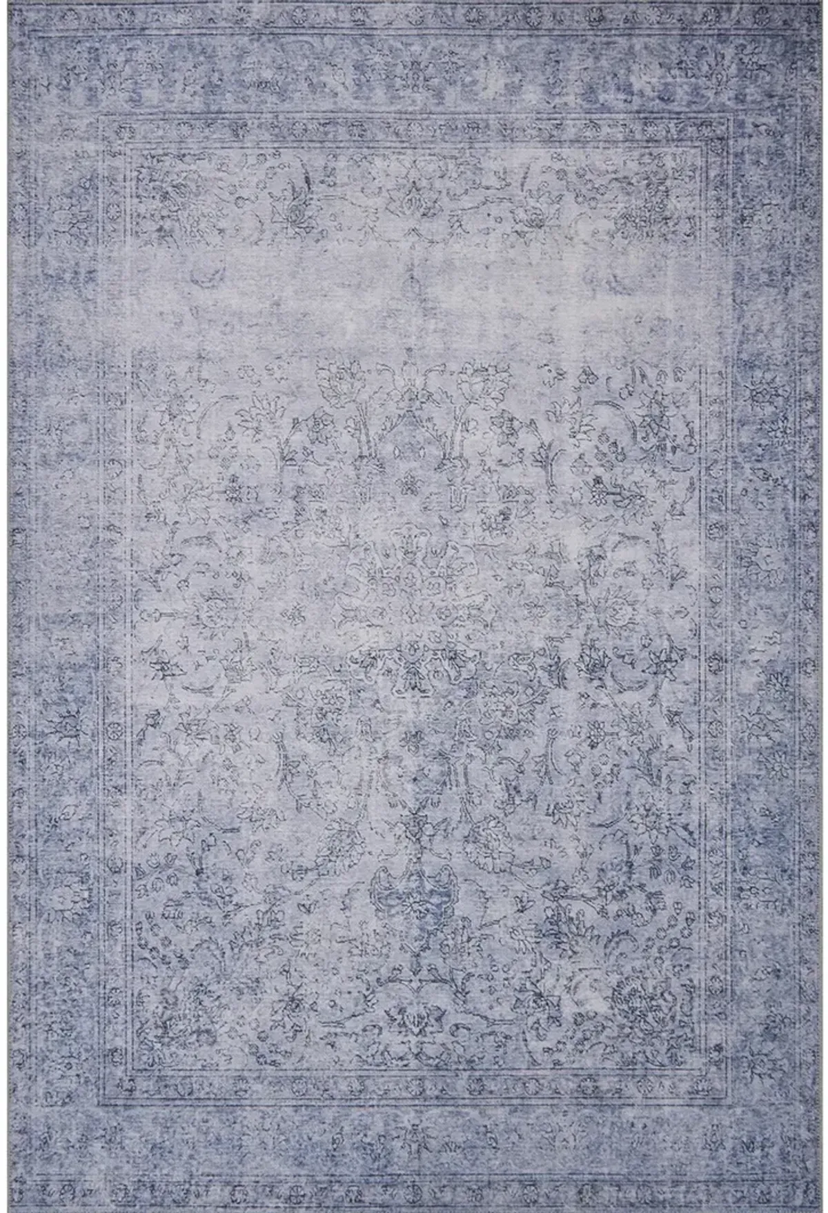 Loren LQ09 Slate 7'6" x 9'6" Rug