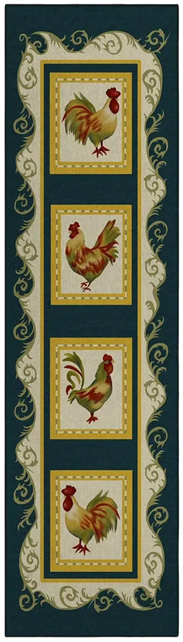 Kendall KE4 Black 2'3" x 7'6" Rug