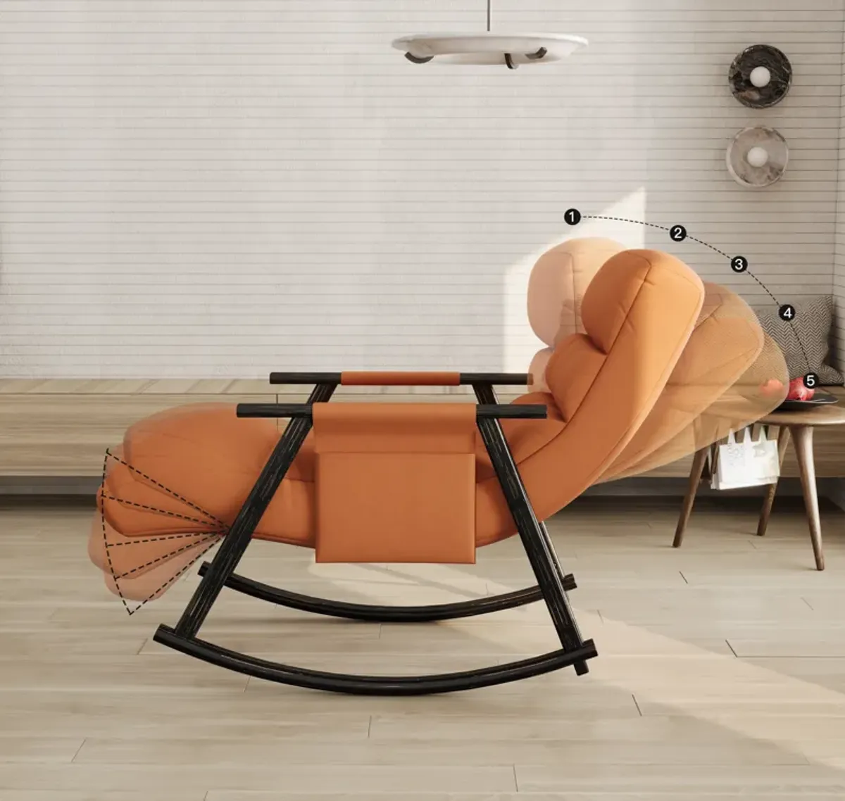 Adjustable Rocking Chair Comfort, Stability, Relaxation in One