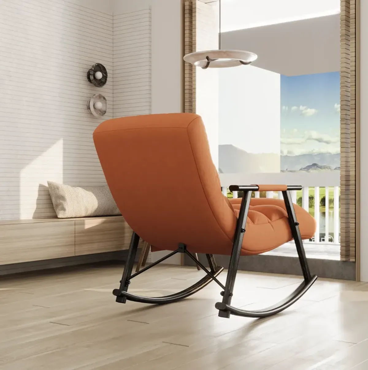 Adjustable Rocking Chair Comfort, Stability, Relaxation in One