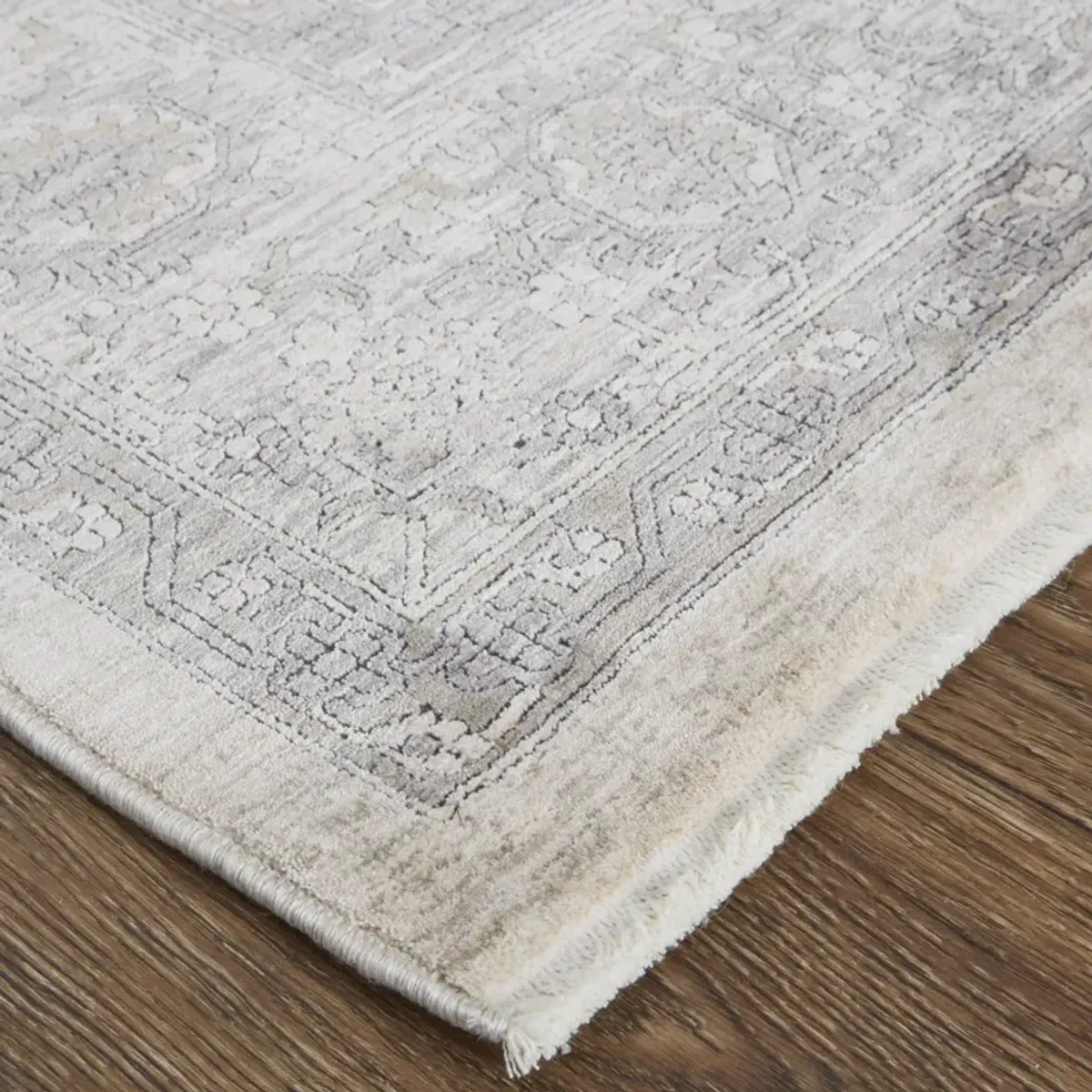 Marquette 3776F Gray/Silver/Ivory 7'10" x 9'10" Rug