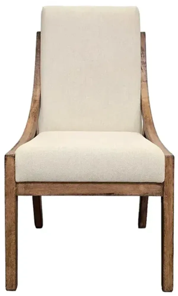 Ariel Beige Dining Chair (Set of 2)