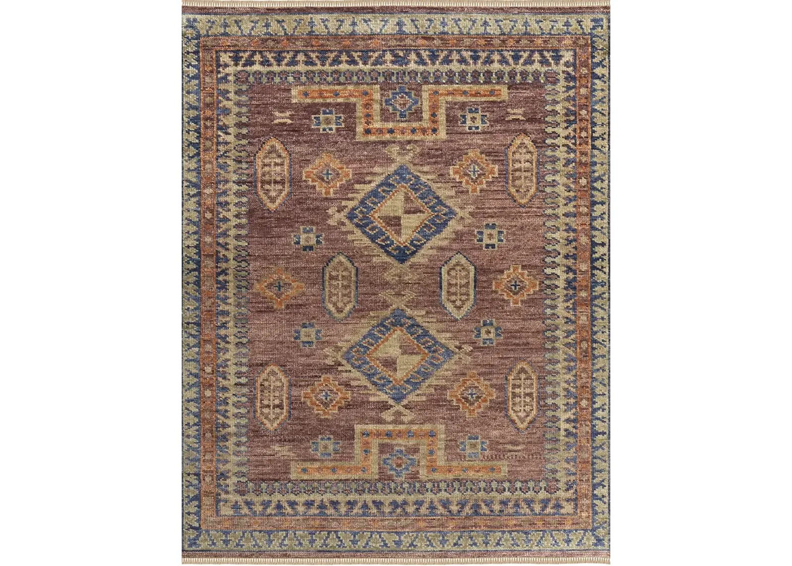 Fillmore 6929F 2' x 3' Red/Green/Blue Rug