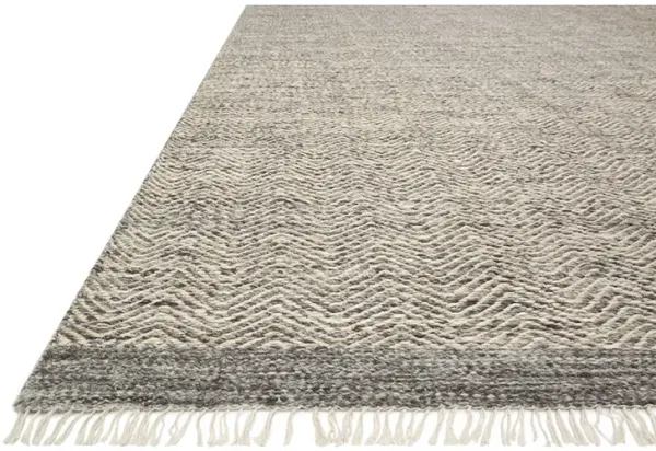 Omen OME01 Grey 8'9" x 12' Rug
