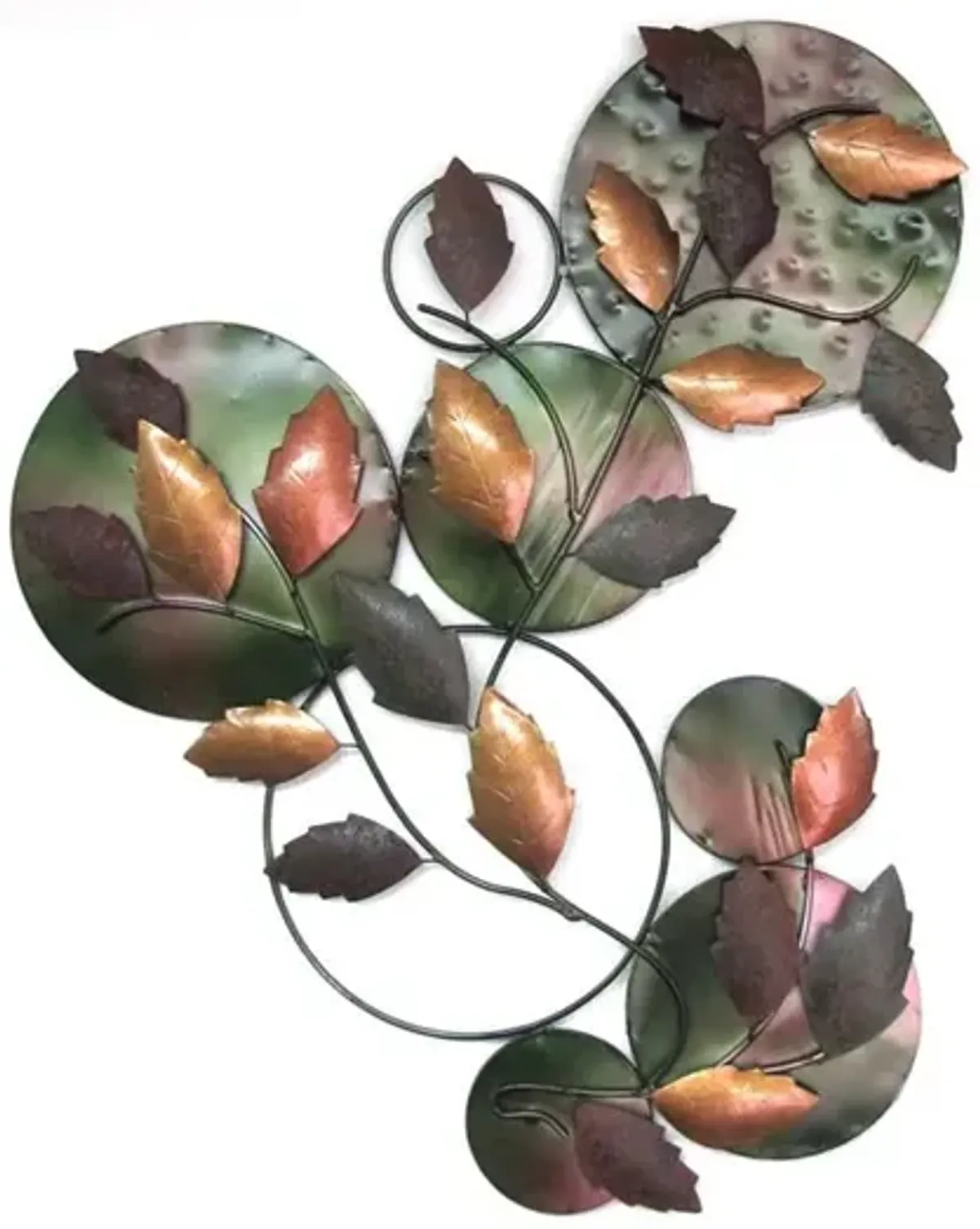 Iron Leaves Wall Décor New Color