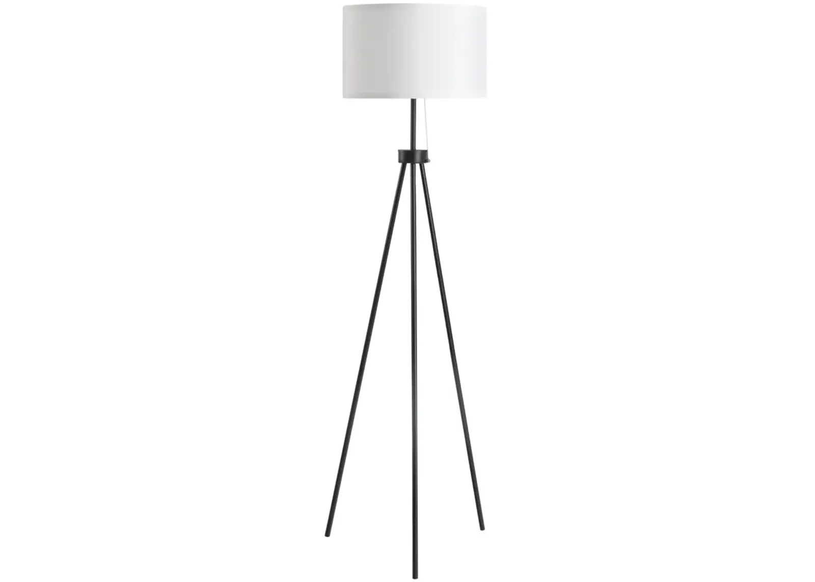 Modern Tall Floor Reading Light Fixture with Footswitch Pedal